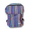 red Gheri cotton rucksack