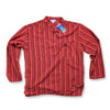 red striped men's cotton grandas shirt