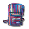 red Gheri Cotton fair trade rucksack