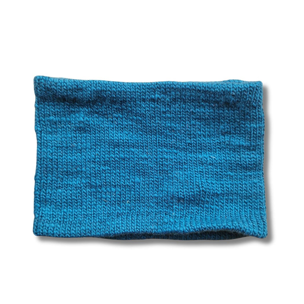 teal green merino wool buff