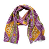 unique vintage Indian cotton kantha scarf