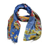 unique vintage Indian cotton kantha scarf