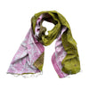 unique vintage Indian cotton kantha scarf