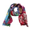 unique vintage Indian cotton kantha scarf