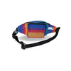 rainbow cotton bumbag waist bag
