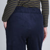 Carine Day Trousers in Navy Cord
