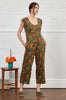 Printed Jersey Jumpsuit