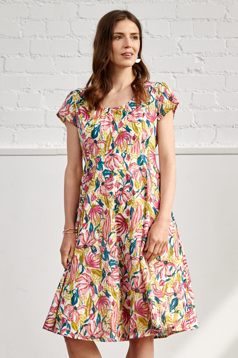 Heligan Fit Flare Dress From The Source
