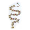 light fabric bird decoration made in india tota bell