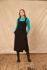 Dungarees Dress with Split