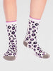 zuri bamboo animal socks in a bag - multi