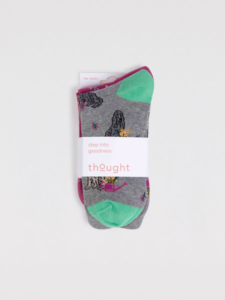 Hazel organic cotton dog pack of socks