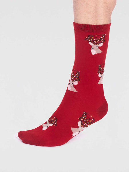 Celyn gots organic cotton christmas stag socks
