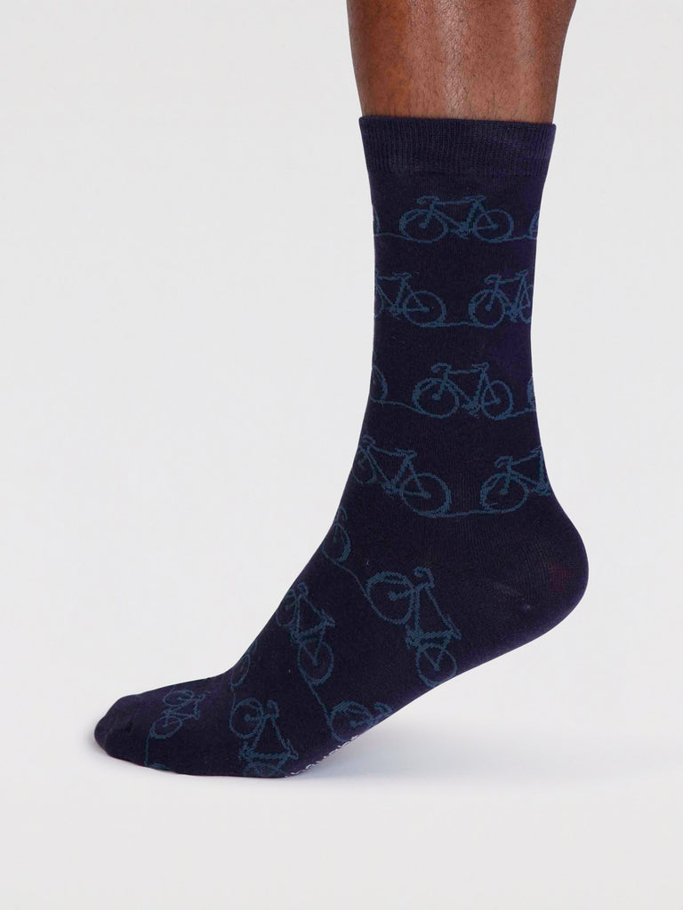 bennie organic cotton bike socks