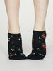 Flowery Bamboo Floral Trainer Socks