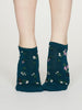 Flowery Bamboo Floral Trainer Socks