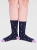 Wren Bamboo Bird Socks