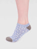 Serena bamboo spot trainer sock