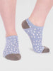 Serena bamboo spot trainer sock