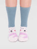 Billie recycled polyester animal fluffy sock