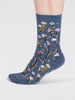 edana organic cotton bee socks