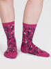 edana organic cotton bee socks