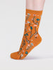 edana organic cotton bee socks