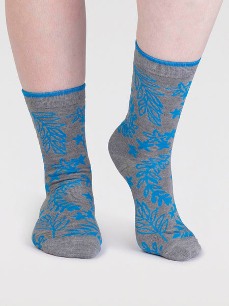 tamara women's bamboo floral socks