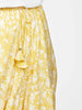 Marrette Organic Cotton Modal Woven Tiered Skirt