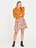 takakura hemp & organic cotton mini skirt