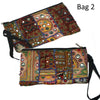 indian zip clutch front view back view bag 2