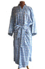 block print cotton dressing gown