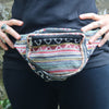 woven cotton bum bag