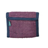 hemp bi-fold fabric wallet
