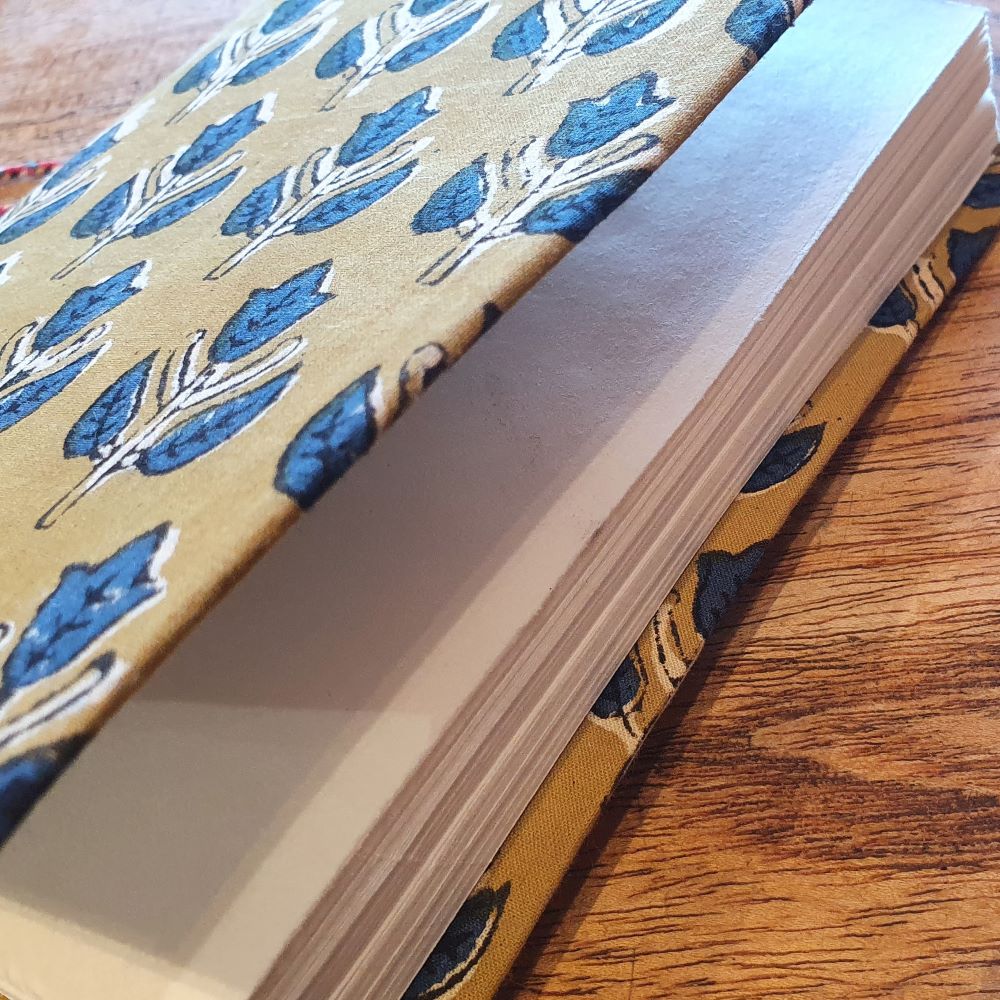 Block Print Fabric Journals from India Fair Trade Journals From The