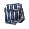 fair trade moonlight striped gehri cotton cross body shoulder bag from Nepal