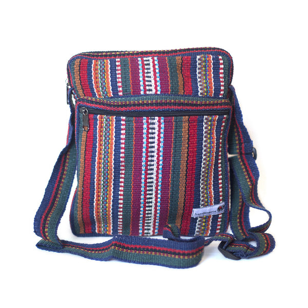 Cross Body Shoulder Bag | Fair Trade Colourful Cotton Bags – From The ...