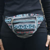 woven cotton bum bag