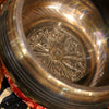 dharmachakra relief singing bowl from nepal