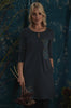 Organic Cotton Tunic Dress with Embroidery