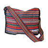 orange multi cotton day bag sourced from Nepal