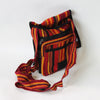 fair trade four pocket shoulder bag in spice