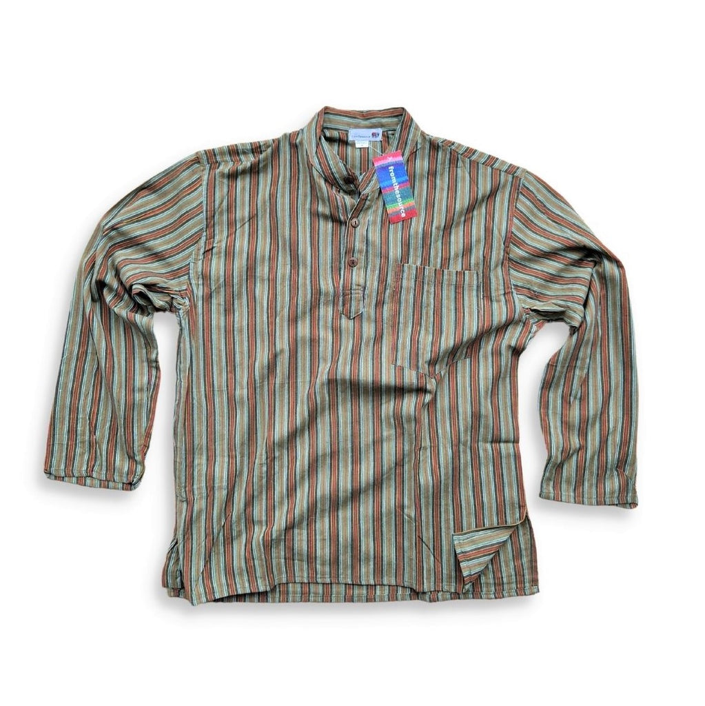 90’s Men Nepalese Geometric Striped Print Hoodie XL by Paragraff
