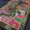 green elephant wall hanging made in india
