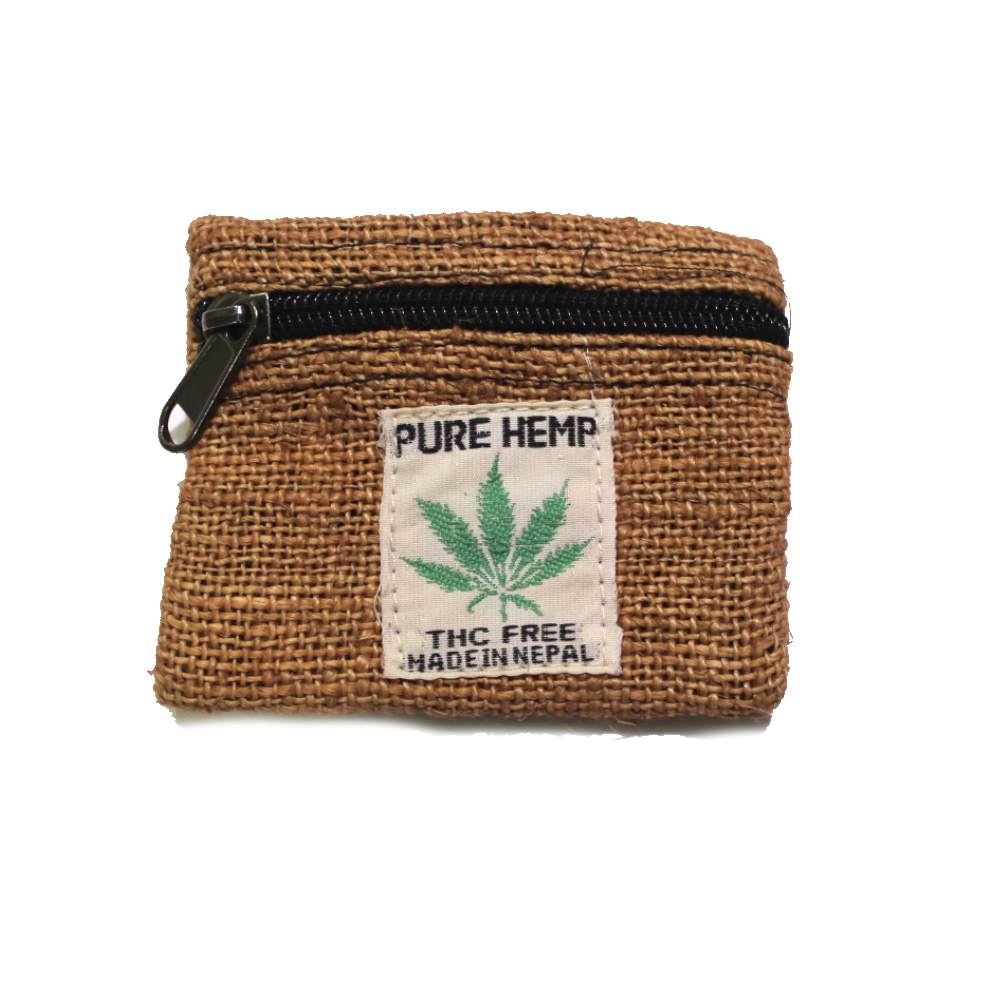 Fair Trade Hemp Coin Purse Ethical Colourful Fabric Purses From The