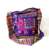 embroidered indian elephant bag