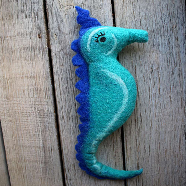 kelp the funky blue sea horse