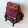 large fair trade expanding satchel bag in ember