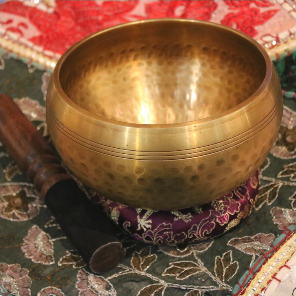 Hammered effect singing bowl From The Source