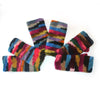 assorted knitted tie dye wrist warmers